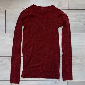 Lululemon Swiftly Tech Long Sleeve Crew size 4